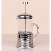 Çelik Kulplu Cam French Press - 350 ml