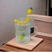 Ananas Tasarımlı Kupa Bardak