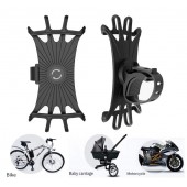 Silikon Esnek Bisiklet Telefon Tutucu