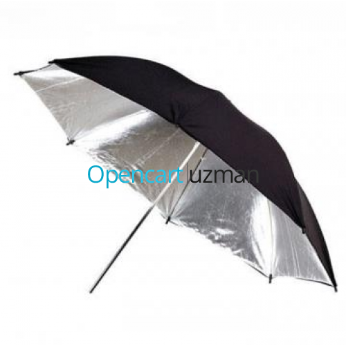 Digipod 109cm Siyah/Gümüş Şemsiye