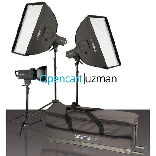 Westcott Strobelite Plus 400W Üçlü Paraflaş Seti (231)