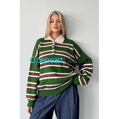 Barbie Yazılı Kareli Triko